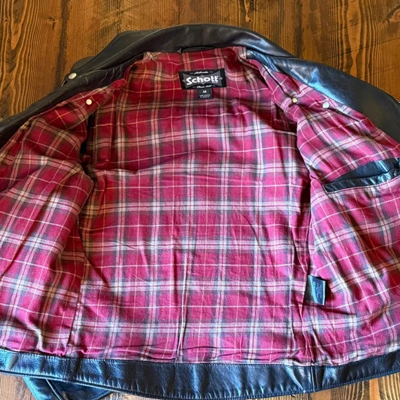 Schott Motorcycle Jacket Style: 626 Medium - Picture 2 of 10